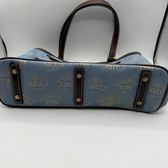 Dooney & Bourke Shoulder Bag Womens Monogram DL57C X8 Pouch Wallet Set Purse - Picture 3 of 16